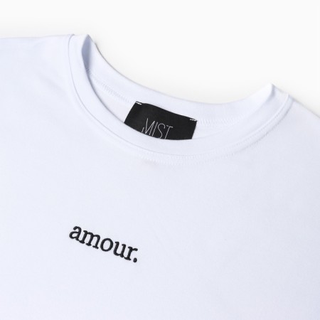 Women's T -shirt MIST AMOUR p. S-m, white-4