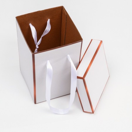 Folding box, gold, 10 x 18 cm-1