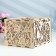 Wedding Bank "Vine", wood, collapsible, 24.5x16.5x19.5 cm