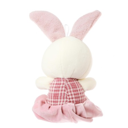 Soft toy "Bunny in a dress", color mix-3