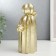 Souvenir Polystone "Golden Cactus" 20.5x8x8 cm