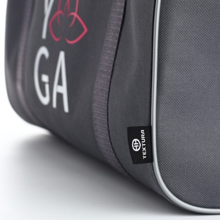 Female sports bag, textura, small size, gray color-10