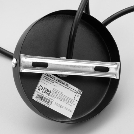 Lamp Bayerlux 2756/1 E27 40W Black 28x28x25-125 cm-7