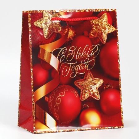 New Year's laminated gift packet "Complete New Year", ML 21 x 25 x 8 cm-1