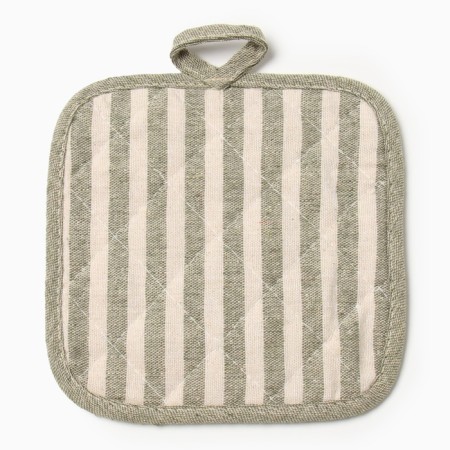 Set of kitchen. Dolyana strip ts. Green, mittens-prich.25x17cm, tack 17x17 50% p/e 50% HL-4