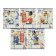 A notebook of 18 sheets in the Corgi_life cage, cover coated cardboard, rounded corners, block 65 g/m2, fields, mix