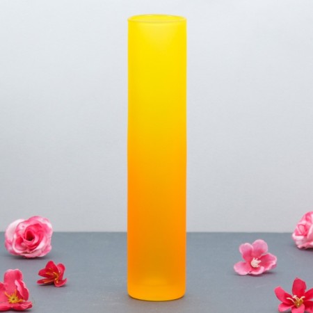Vase "Rainbow" Matte Cylinder D-4.5cm H-23CM mix