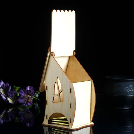 Tea house "House inclined"-1