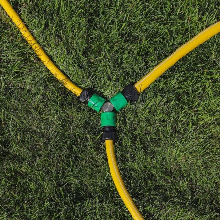 Tee, fast -fast connection, brass, Greengo-4
