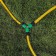 Tee, fast -fast connection, brass, Greengo