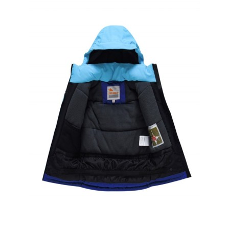 Ski costume for a boy, height 140 cm, blue color-3