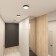DK2850-BK TAB Light Light with D160MM 220V 220V 3000/4000/6500K IP20 Black Alumin