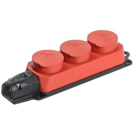 IEK PKR61-016-2-K04 Omega 3 Rosettes, Red color