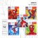 Notebook in a ruler of 12 sheets, 5 types of mix, cover coated cardboard, spider-man