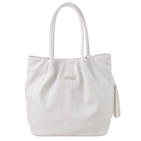 Female bag, lightning department, white color