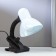 Table lamp E27, with off. On the clamp (220V) white 26x13x11 Risalux
