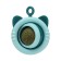 A toy for cats with cat mint "rotating cat", 6.9 x 5.5 cm, blue