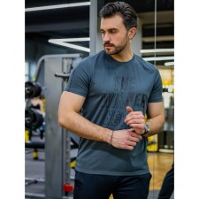 Sports T -shirt Male Isee, size 50, graphite color