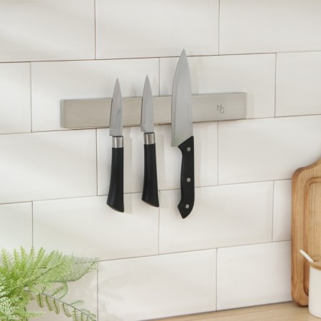 Magistro sentinel magnetic knife holder, 30 cm, stainless steel