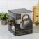A kettle with a stainless steel whistle Magistro Heat, 3 L, TRS, Induction, Soft-Touch Hand, Black Color Black