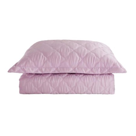 A set with a bedspread "Audrey", size 240x260 cm, 50x70 cm - 2 pcs, color ash rose-3