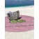 Pareo and beach rug "You are my best half", d = 150 cm