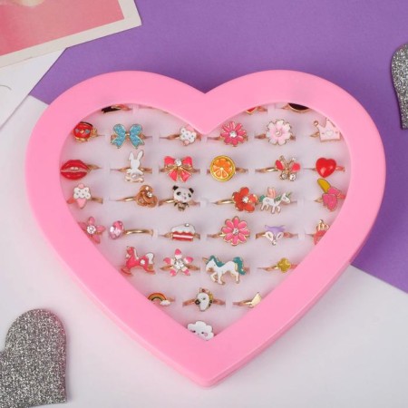 Children's ring "Assorted", Mix shape, color, dimensionless-2