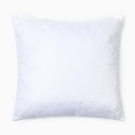 Pillow 40x40cm, white, microfiber, PE 100%
