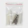 Holder for towels with 4 rotary panels, accoona a121-4, color chromium