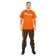 Pride Logo T-shirt, cotton, orange, rr XL