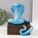 New Year's piggy bank "Cobra on the chest" 20 x 17 x 12 cm.