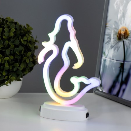 Nightneck "Mermaid" Led usb 13x5.4x24 cm Risalux-1
