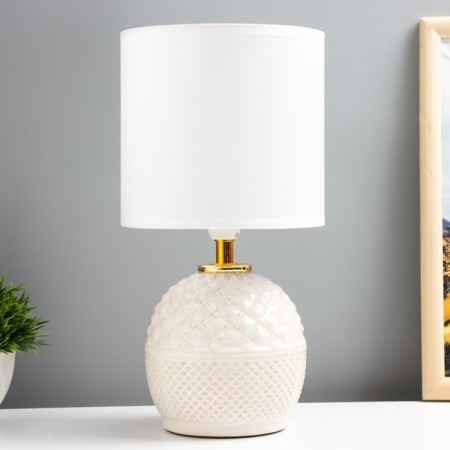 Antero table lamp E14 40W Beige 15x15x29 cm Risalux