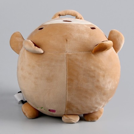 Baby plush backpack for the girl "Bear", 22 x 7 x 22 cm-4
