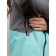 Ski jacket women's winter, size 56, turquoise color