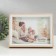 Photo frame wood, glass 15x20 cm "Eco Light" beige-white 3x17x22 cm