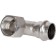 Rommer RSS-0009-002234, VPR-BR, D = 22 mm x 3/4 ", press, stainless steel. Steel.