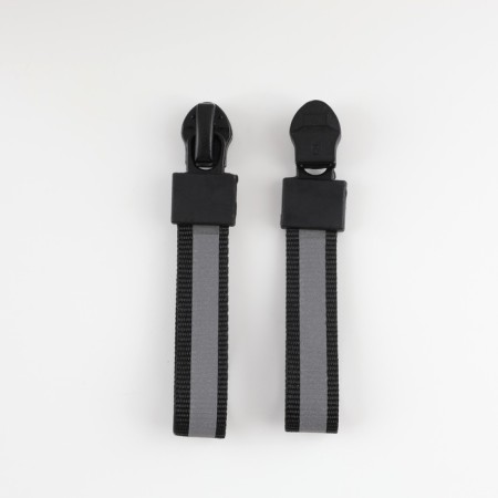 Automatic locking lock for lightning "Spiral", No. 5, 10 pcs, black color-1