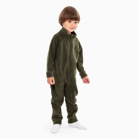 Overalls for a boy, khaki color, height 80-86 cm-3