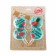 Candles in the cake "Flamingo", size 1 candle 4 × 4.4cm, set 4 pcs