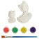 Set for Cottage Carriage "bas -relief for painting. Enchantimals ”, 2 pcs.