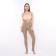 Female leggings, coffee color, size 44 (s)