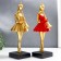 Polystone souvenir "Girl with a wind instrument" MIX 25x8x9.5 cm