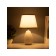 Table lamp "Tenderness" 1x40W E14 white/gold 20x20x34cm