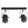SPOT Lamp 47105/2 2x60W E27 Black 31x12x12 cm