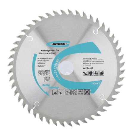 Woody wood disk Gross, 160 x 20/16 x 48t