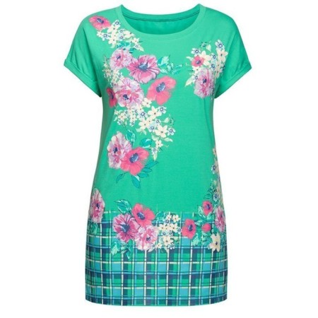Female pajamas, size XS, Emerald color-1
