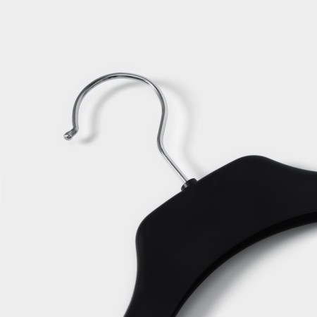 Shoulders - hanger for clothes, size 44-46, black color-1