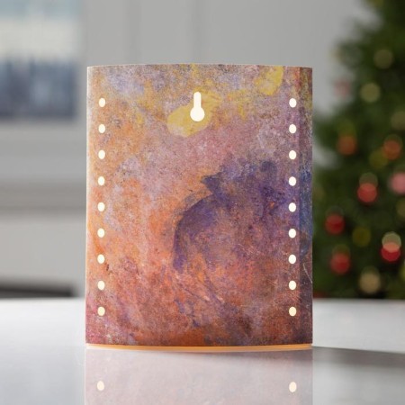 LED figure "Horse" 13 × 16 × 5 cm, cardboard, battery AAX2 (not complete), glow warm white-2