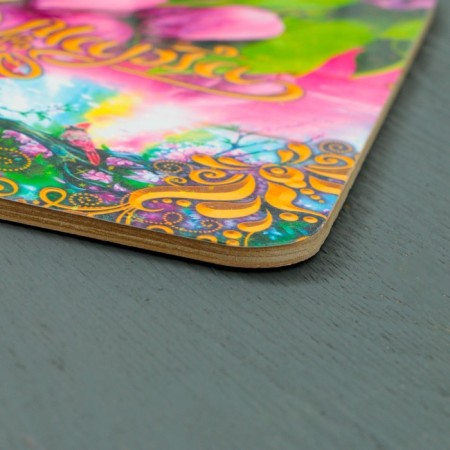 Large cutting board “March 8”, 19.5 × 27.5 cm-2